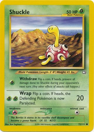 Shuckle (72/111) [Neo Genesis Unlimited] Pokémon