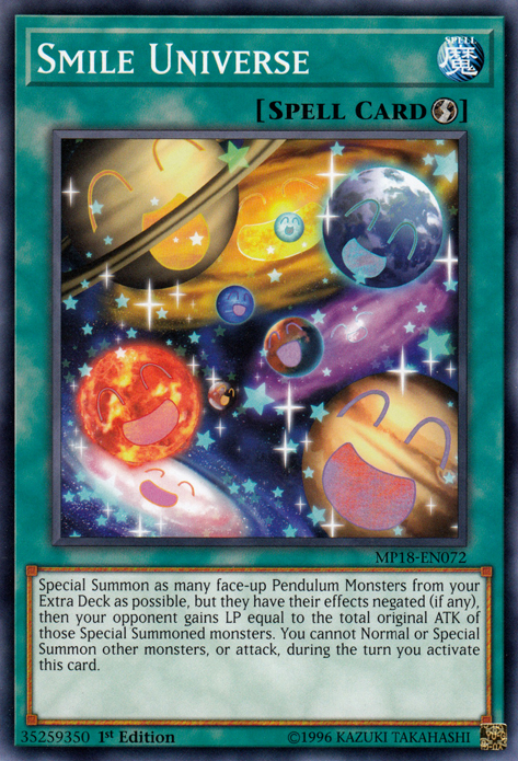 Smile Universe [MP18-EN072] Common Yu-Gi-Oh!