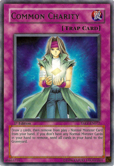 Common Charity [TAEV-EN072] Rare Yu-Gi-Oh!