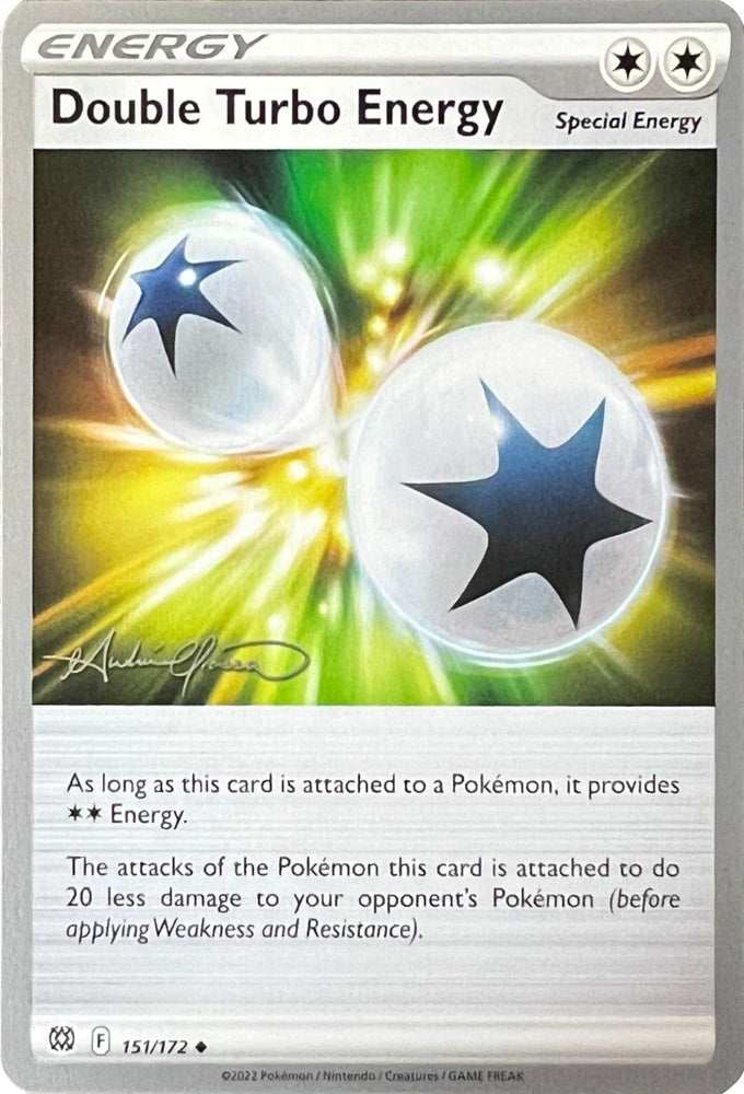 Double Turbo Energy (151/172) (The Shape of Mew - Andre Chiasson) [World Championships 2022] Pokémon