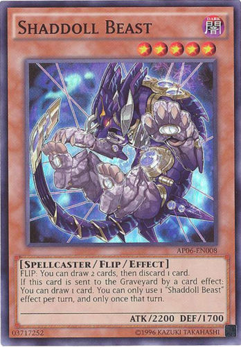 Shaddoll Beast [AP06-EN008] Super Rare Yu-Gi-Oh!