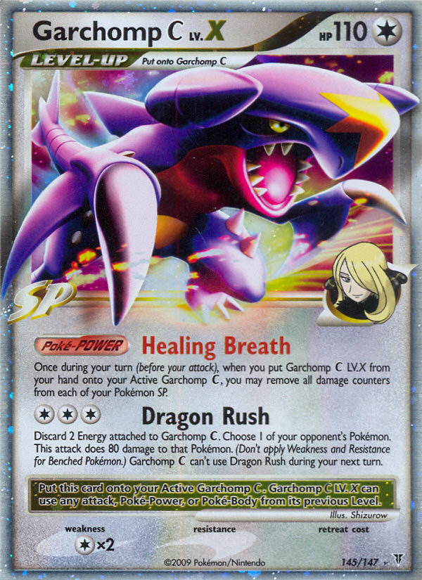 Garchomp C LV.X (145/147) [Platinum: Supreme Victors] Pokémon