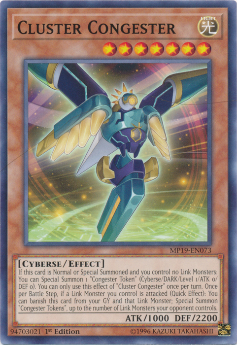Cluster Congester [MP19-EN073] Common Yu-Gi-Oh!