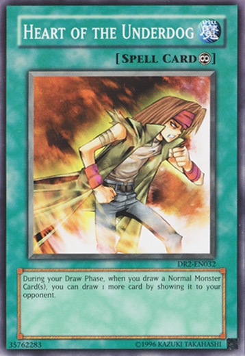Heart of the Underdog [DR2-EN032] Common Yu-Gi-Oh!