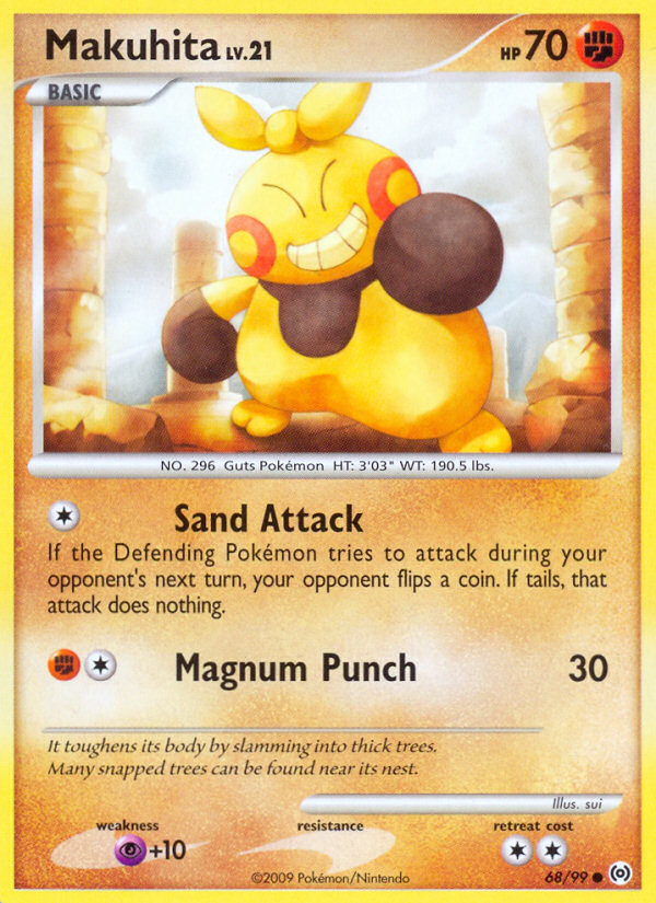 Makuhita (68/99) [Platinum: Arceus] Pokémon