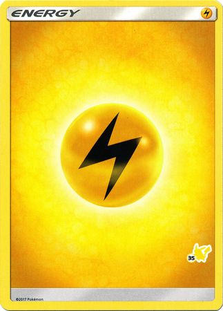 Lightning Energy (Pikachu Stamp #35) [Battle Academy 2020] Pokémon