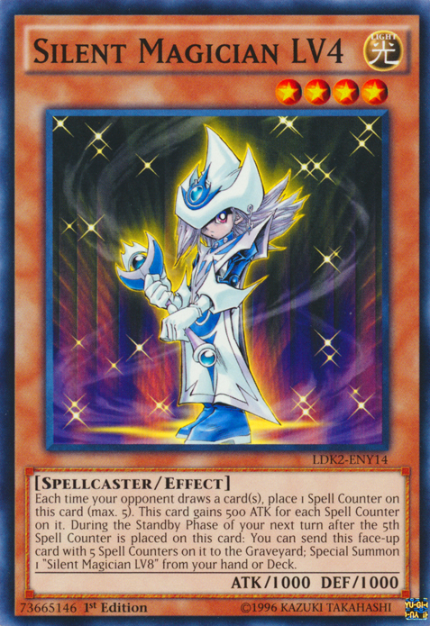 Silent Magician LV4 [LDK2-ENY14] Common Yu-Gi-Oh!
