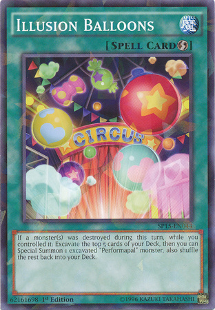 Illusion Balloons [SP15-EN044] Shatterfoil Rare Yu-Gi-Oh!