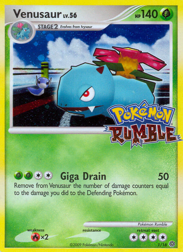 Venusaur (1/16) [Pokémon Rumble] Pokémon