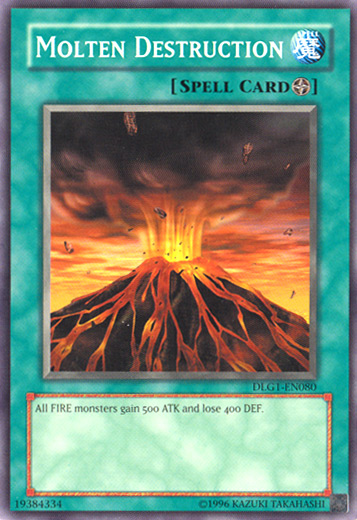 Molten Destruction [DLG1-EN080] Common Yu-Gi-Oh!