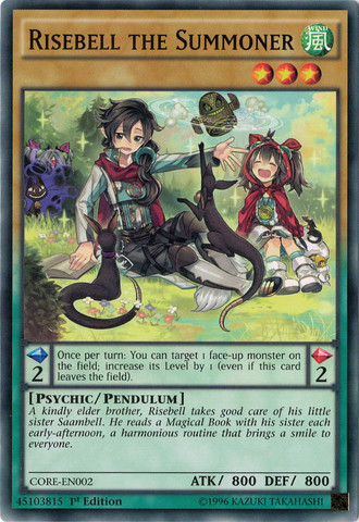 Risebell the Summoner [CORE-EN002] Common Yu-Gi-Oh!