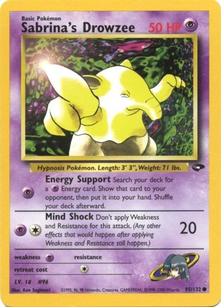 Sabrina's Drowzee (95/132) [Gym Challenge Unlimited] Pokémon