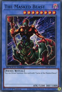 The Masked Beast [SBCB-EN116] Common Yu-Gi-Oh!