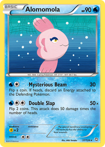 Alomomola (37/124) [Black & White: Dragons Exalted] Pokémon