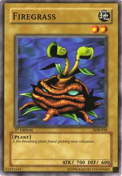Firegrass [LOB-018] Common Yu-Gi-Oh!