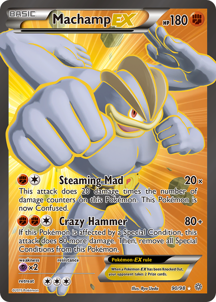 Machamp EX (90/98) [XY: Ancient Origins] Pokémon