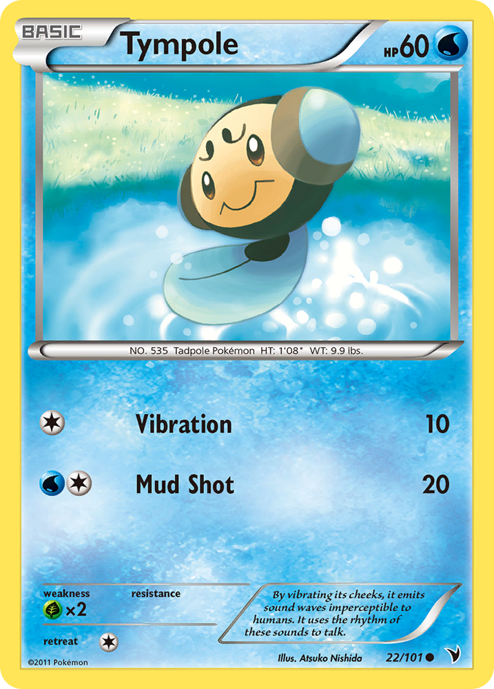 Tympole (22/101) [Black & White: Noble Victories] Pokémon
