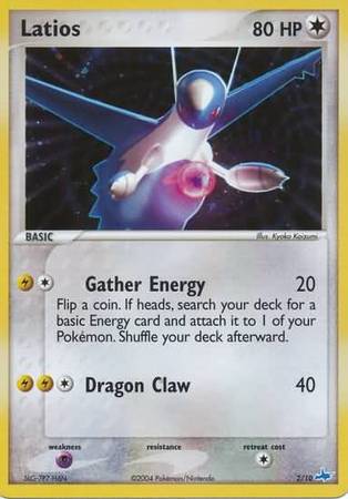 Latios (2/10) [EX: Trainer Kit - Latios] Pokémon