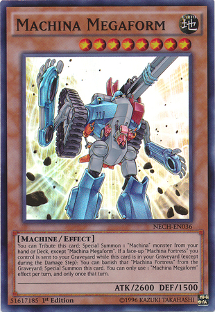 Machina Megaform [NECH-EN036] Super Rare Yu-Gi-Oh!