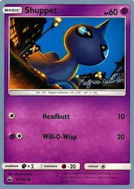 Shuppet (63/168) (Garbanette - Magnus Pedersen) [World Championships 2018] Pokémon