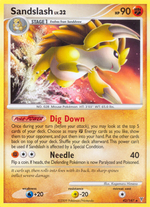 Sandslash (42/147) [Platinum: Supreme Victors] Pokémon