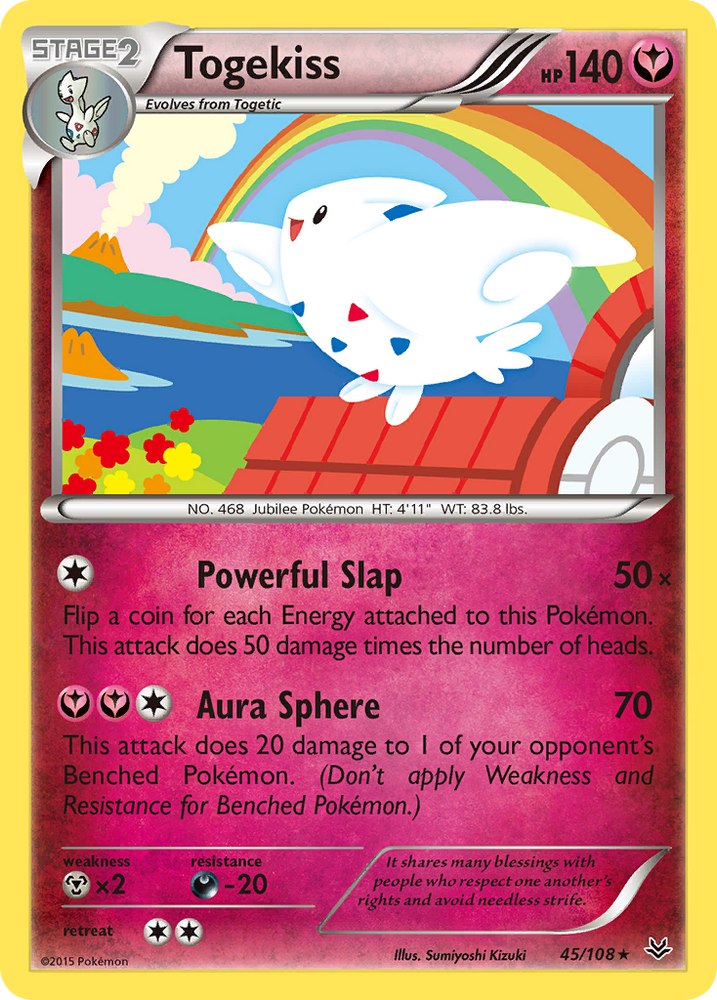 Togekiss (45/108) [XY: Roaring Skies] Pokémon