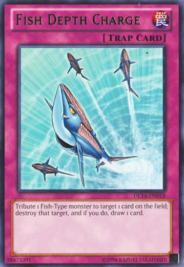 Fish Depth Charge (Green) [DL14-EN018] Rare Yu-Gi-Oh!
