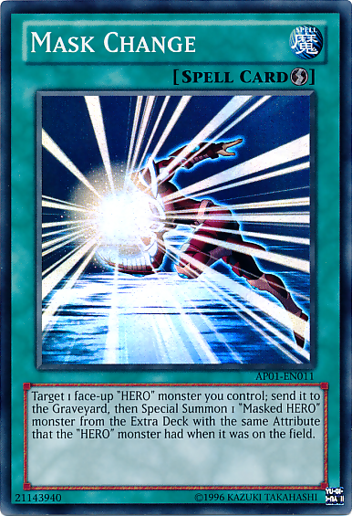 Mask Change [AP01-EN011] Super Rare Yu-Gi-Oh!