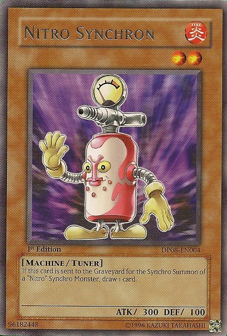 Nitro Synchron [DP08-EN004] Rare Yu-Gi-Oh!