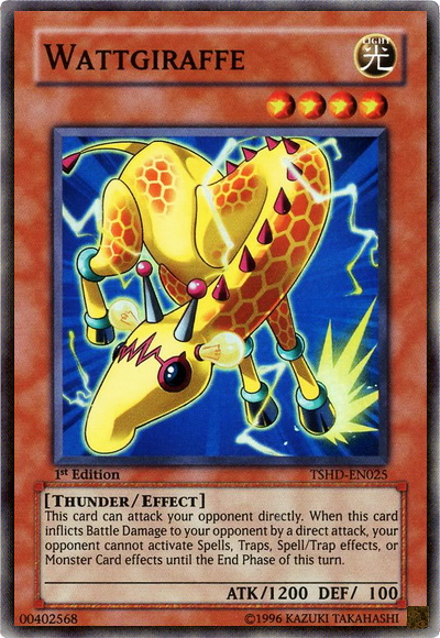 Wattgiraffe [TSHD-EN025] Super Rare Yu-Gi-Oh!