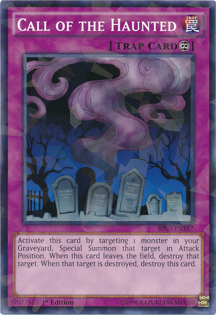 Call of the Haunted [BP03-EN187] Shatterfoil Rare Yu-Gi-Oh!