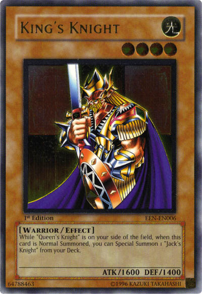 King's Knight [EEN-EN006] Ultimate Rare Yu-Gi-Oh!