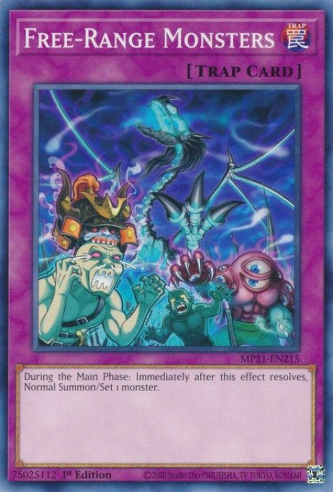 Free-Range Monsters [MP21-EN215] Common Yu-Gi-Oh!