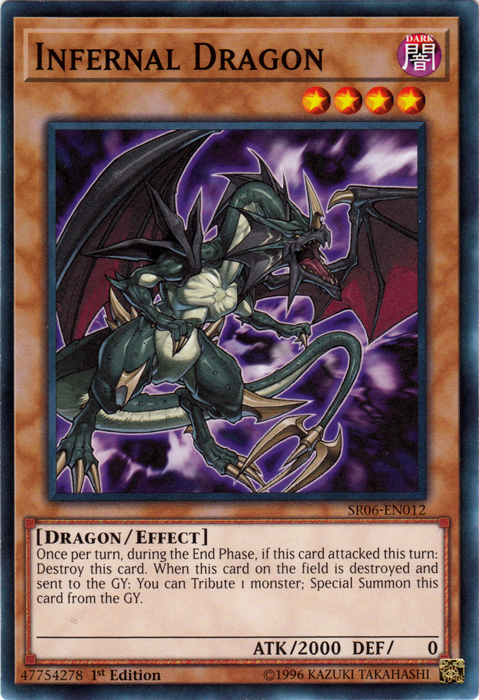 Infernal Dragon [SR06-EN012] Common Yu-Gi-Oh!