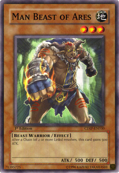 Man Beast of Ares [CDIP-EN030] Common Yu-Gi-Oh!