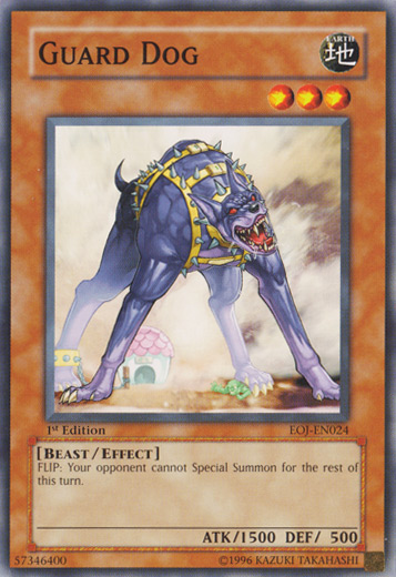 Guard Dog [EOJ-EN024] Common Yu-Gi-Oh!