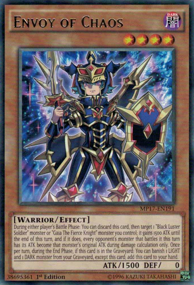 Envoy of Chaos [MP17-EN191] Rare Yu-Gi-Oh!