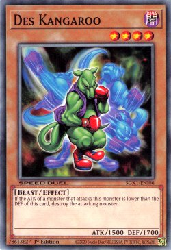 Des Kangaroo [SGX1-ENI06] Common Yu-Gi-Oh!
