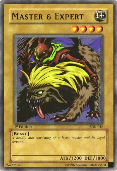 Master & Expert [SDK-016] Common Yu-Gi-Oh!