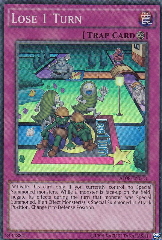 Lose 1 Turn [AP08-EN013] Super Rare Yu-Gi-Oh!