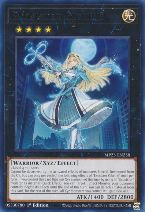 Exosister Gibrine [MP23-EN258] Rare Yu-Gi-Oh!