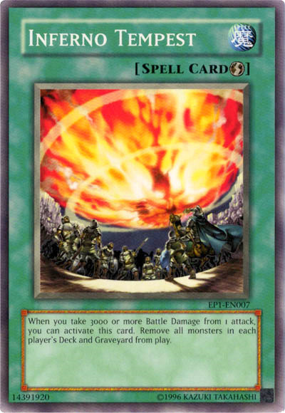 Inferno Tempest [EP1-EN007] Common Yu-Gi-Oh!