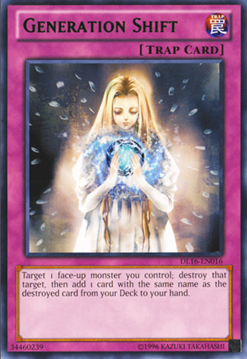 Generation Shift (Green) [DL16-EN016] Rare Yu-Gi-Oh!