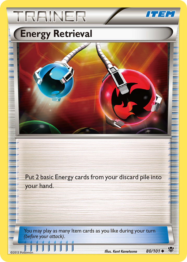 Energy Retrieval (80/101) [Black & White: Plasma Blast] Pokémon