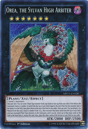 Orea, the Sylvan High Arbiter [MP15-EN028] Secret Rare Yu-Gi-Oh!