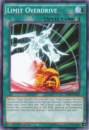 Limit Overdrive [SDSE-EN025] Common Yu-Gi-Oh!