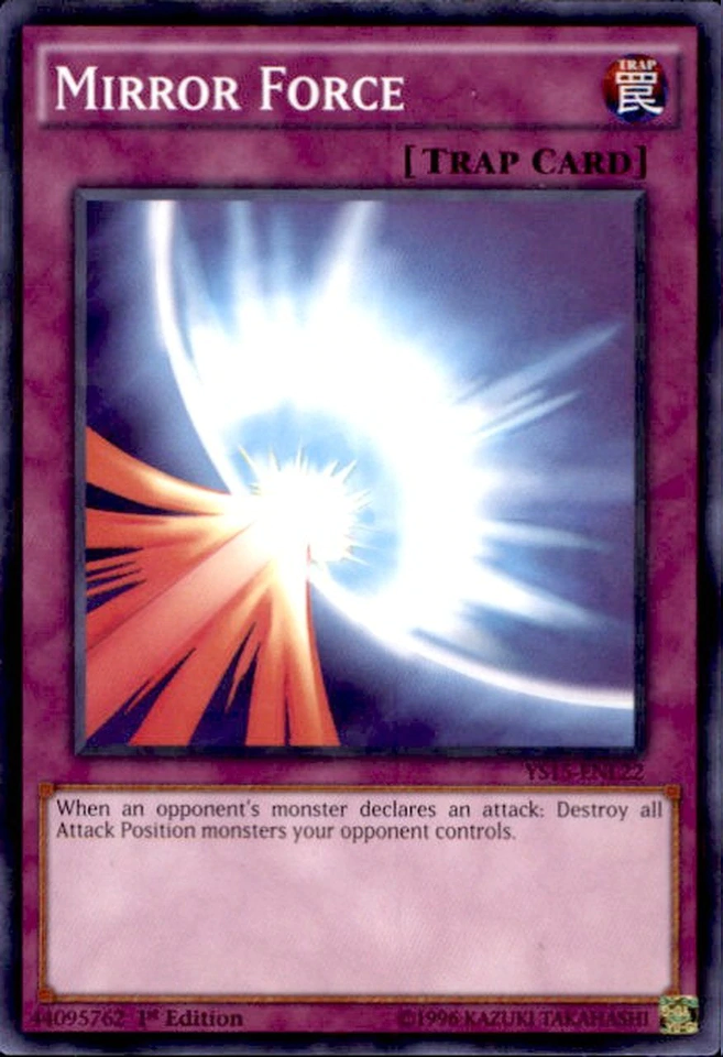 Mirror Force [YS15-ENL22] Shatterfoil Rare Yu-Gi-Oh!