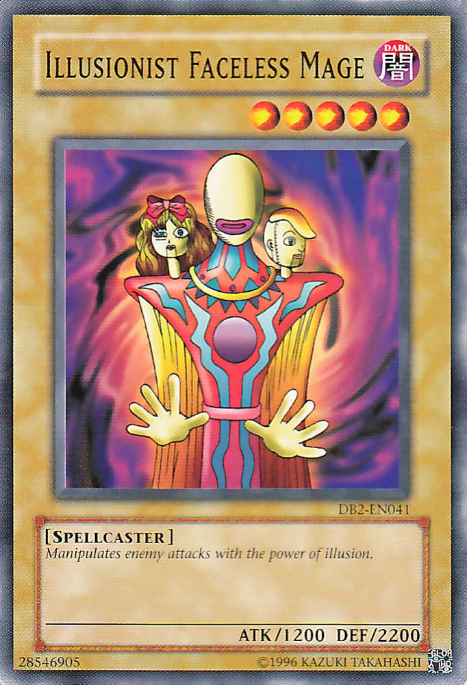 Illusionist Faceless Mage [DB2-EN041] Common Yu-Gi-Oh!