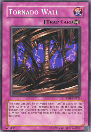Tornado Wall [DB1-EN226] Common Yu-Gi-Oh!