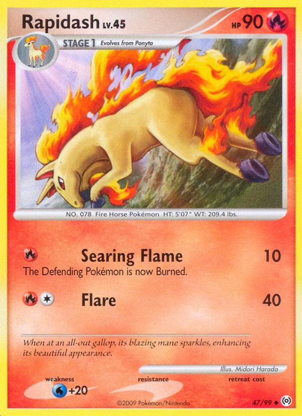 Rapidash (47/99) [Platinum: Arceus] Pokémon